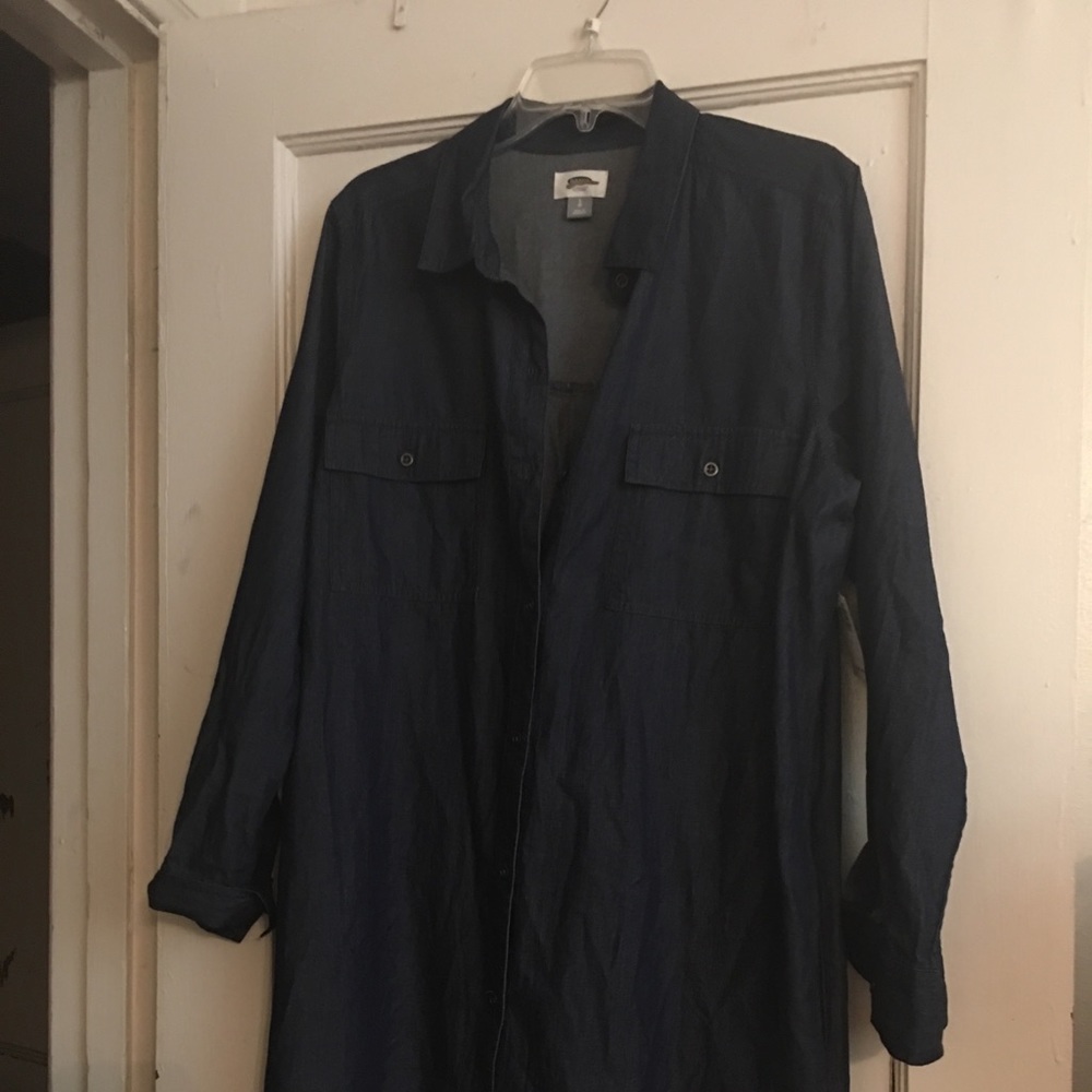 Denim dress